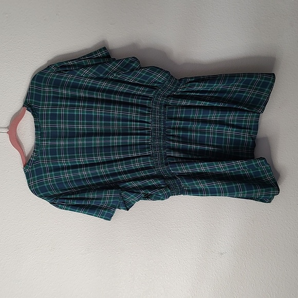 Torrid Plaid Short Sleeve Ruffled Front Top Size 4 - Picture 3 of 5